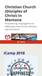Mobile Screenshot of montanadisciples.org